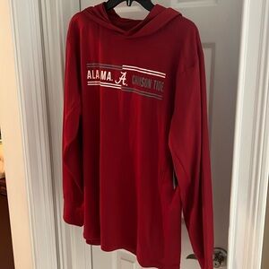Men’s Alabama Hoodie Long sleeve shirt NWT Large